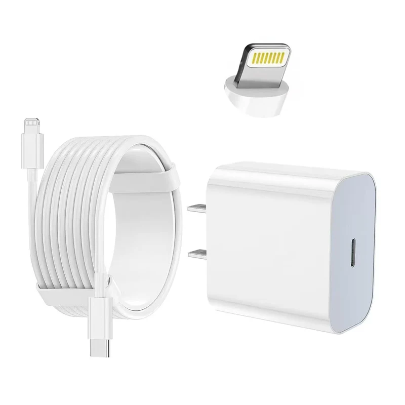 iPhone 14/13/12/11 Charger Fast Charging 20W, US plug standard